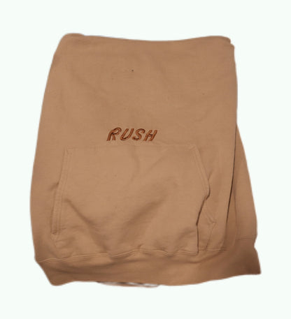 Rush Embroidered Cotton Hoodie